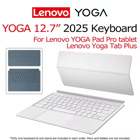 Lenovo YOGA 12.7’’ Folio Magnetic Keyboard 12.7-inch Kit 2 In 1 Combo For Lenovo YOGA Pad Pro Tablet