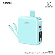 NEW REMAX RPP-20 มีมอก.แบตเตอรี่สำรอง แบตสำรอง 15000mAh เพาเวอร์แบงค์ ป้องกันกระแสไฟเกิน All in one