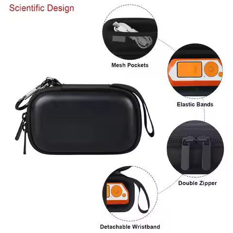For Flipper Zero Protection Box Portable Outdoor Handheld Game Console Protection Hard EVA Digital G