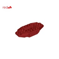 LEGO Part 65186 Dark Red Vehicle Base 4x10x1 2/3 w/ 4 Side Pin Holes