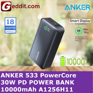 ANKER 533 PowerCore 30W PD POWER BANK 10000mAh A1256H11