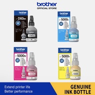 Brother BT5000C/M/Y/BTD60BK Genuine Ink Cartridge Page Yield up to 5K/6.5K Pages (BT-5000 BT5000 BT-