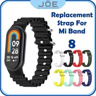 (Ship From Malaysia) Mi Band 8 SIlicone Strap Quick Release Colourful Silicone Comfortable Strap for