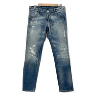 Dsquared2 SQUARE Jeans Size 4 Damaged blue Light Direct from Japan Secondhand