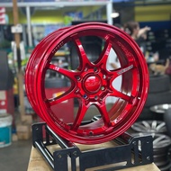 [1 SET] RAYS CE28 (8 SPOKE) Style Sport Rim 14/15/16/17 Inch 4/5 Hole PCD 100/114.3 Lightweight Raci