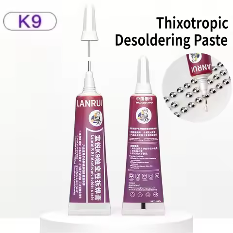 K9 Thixotropic Desoldering Paste Repair Solder Paste Motherboard Repair Replace Tin With Less Smoke