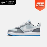 Nike Court Borough Low 2 Big Kids Shoes - Pure Platinum [BQ5448-019]