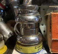 全新 campagnolo 鋼製 老鋼管 場地車 公路車 pista 1吋有牙頭碗