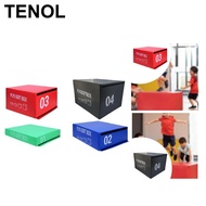 TENOL Jump Box Jumping Box,Heavy Duty Versatile Platform And Jumping Agility Box Fitness Box Step Up