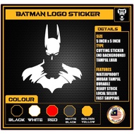BATMAN LOGO STICKER.DARK KNIGHT STICKER. JOKER STICKER. DC COMIC. CAR STICKER. STICKER MOTOR. STICKE