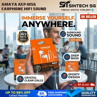 AMAYA AEP-MS6 Premium Surround Sound In-Ear Earphones with Mic (SG Stock)