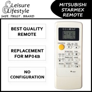 [Singapore Seller] Mitsubishi Aircon Remote Control Mitsubishi Starmex Remote MP04B MP04A