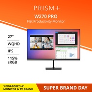 PRISM+ W270 PRO | 27" 100Hz WQHD [2560 x 1440] IPS Professional Monitor