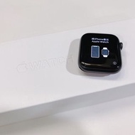 9.8極新保內Apple Watch Series 6 (GPS) 44mm - 黑色(M00J3TA/A) =10500  配件：盒裝 充電線 錶帶 保固：2021/9/28 電量：98%好