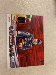 Topps Formula 1 Sergio Perez Trading Card
