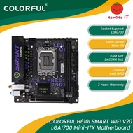COLORFUL H610I SMART WIFI V20 LGA1700 Mini-ITX Motherboard