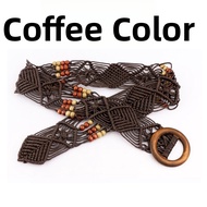 SHIYONGJING | Boho Style Handcrafted Waist Belt