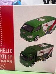 中華郵政 HELLO KITTY 造型小郵車組 郵蒂幸福