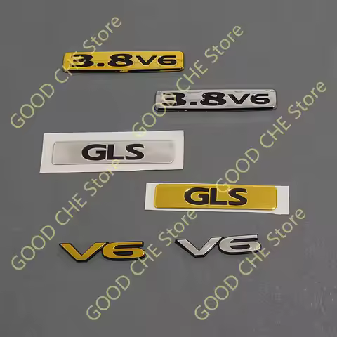 For Pajero Montero Lancer Outlander GLS GLX EX V6 Emblem Logo Rear Stickers Door Side Fender Mark Si