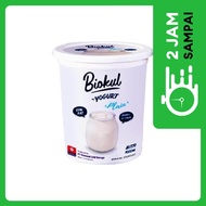 Biokul Yoghurt Stirred Plain Cup 1 L