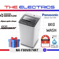 PANASONIC 8KG TOP LOAD WASHER NA-F80VB7 / NA-F80VB7HRT