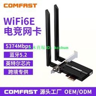 COMFAST CF-AX200無線千兆三頻WIFI6E無線網卡5374M藍牙5.2電腦