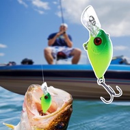 4g/5cm Mini Sinking Minnow Fishing Bait Fishing Lure Bait Buzz Eyes Plastic 3d Trolling Lure A0r0
