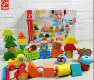 Hape 叢林火車串珠積木