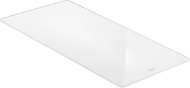 GROHE Glass Chopping Board (Material: Glass, Shatterproof, 450 x 240 x 19 mm, L-Size), White, 40786L