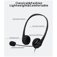 USB Headset Headphones with Microphone , with Volume Control, for Online Conference Online Classes