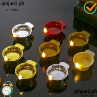 QINJUE1 12Pcs Diya LED   Floating on Water Diwali Candle Lamp  Candle Electric Glowing Decor Water Sensor Candles Deepavali Festival Decoration