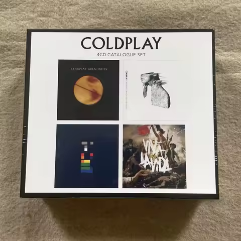 Coldplay Catalogue Set 4CD Alternative Rock Britpop Melodic Anthem Collection