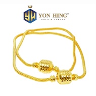 YON HING Pdr Bracelet Gold 916