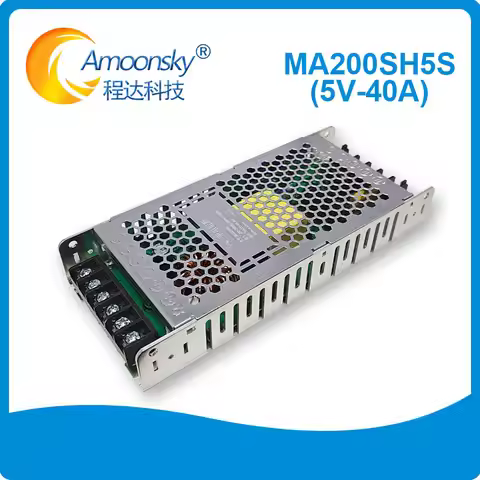 Rong-Electric MA200SH5S Power Supply LED Electronic Display Screen Switching 5V 40A 200W Same with M