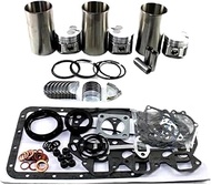 3TNA72 3TNA72UJ Engine Rebuild Kit Compatible for Yanmar Loader forklift Tractor Generator Pistons L
