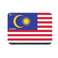 Laptop Skin Chromebook's Sticker (Malaysian Flag) Available For Acer, Lenovo, &amp; Samsung Chromebooks Listed at Our Store