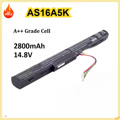 New AS16A5K AS16A7K AS16A8K Battery For Acer Aspire E15 E5-475G 523G 553G 575G 774G E5-575-59QB E5-5