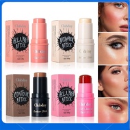 【TWILIGHT】Matte Pink Blush Cudgel: Easy Application, Waterproof & Long-Lasting Glow