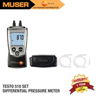 Testo 510 Set (0563 0510) Differential Pressure Measuring Instrument // 0 to 100 hPa