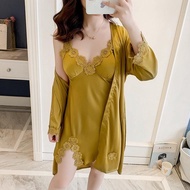 LIMITED STOCK Vee-silk summer kimono 8033 pad bra/offerings/sleepwear