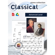 Piano《Classical Piano Pieces, Advanced Piano Level》Mozart, Debussy, Chopin and more..