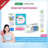 Natur-E Inside-Out Glow Bundle (Natur-E GLOTHIONE Glutathione Next-Gen Brightening Berry Collagen Dr