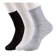[10 Pairs Stokin Viral] Stokin sekolah, kasual, stokin putih, stokin hitam, stokin berkualiti, stoki