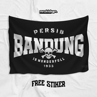 Persib Bandung Flag | Flag ULTRAS | Mini Flag Persib Free Stickers