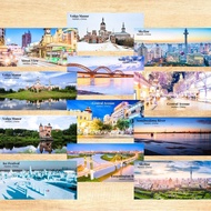 Harbin Souvenir Fridge Magnet Door Food Culture Festivities 10 cm x 5