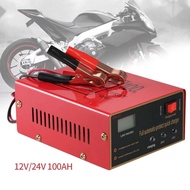 Original Car Battery Charger HeavyDuty 12v 24v Fast Charger 100AH Automatic Intelligent Stable
