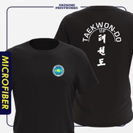 Taekwondo Tshirt Microfiber Round Neck ITF Taekwond-do Shirt Size from S - 7XL