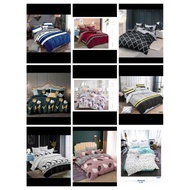 7 IN 1 SET CADAR WITH COMFORTER fit KING SAIZ 100% Selimut Tebal Comforter. cadar getah keliling