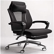Office Chair Gaming Chair Reclining Computer Chair Office Chair Nap Pedal Boss Chair Home Swivel Chair PC Computer Desk And Chair (Color : Black1, Size : One Size) (Black2 One Size) hopeful