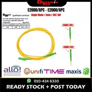 E2K/APC - E2K/APC Simplex Single mode 3.0 Yellow Patch Cord (3m ,5m,) PC502
